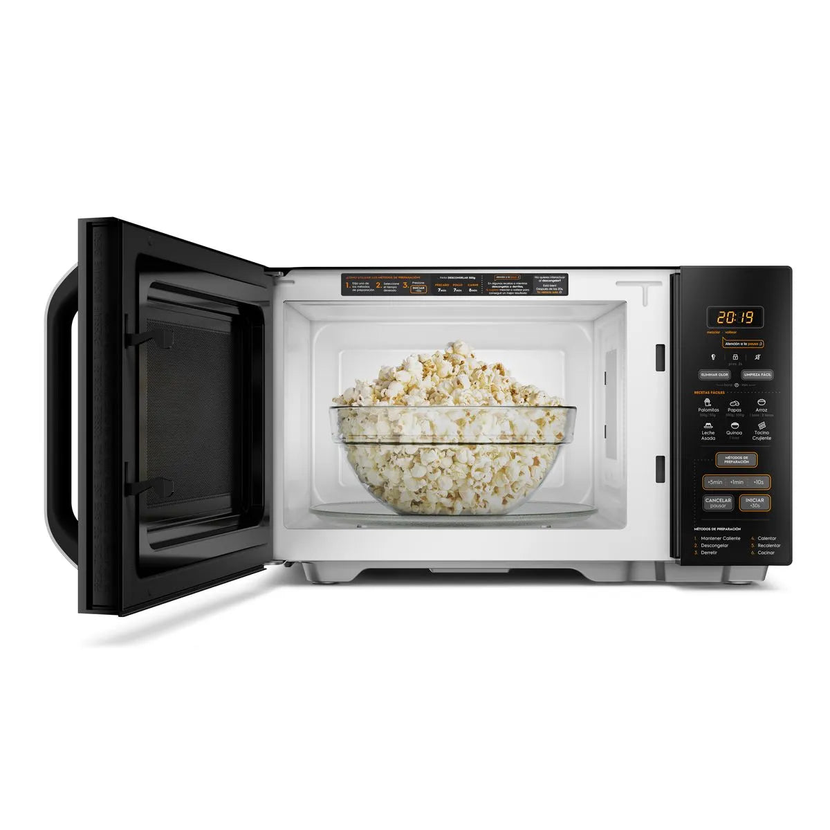 Microondas 28 Litros Digital Descongelamiento Inteligente MM28FB Negro