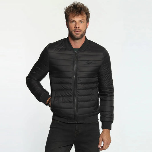 parka-hombre-bomber-básica-negro