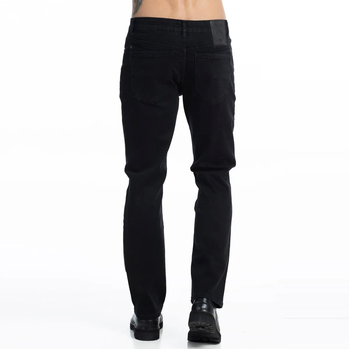 pantalon-hombre-straight-tiro-alto-negro-t40