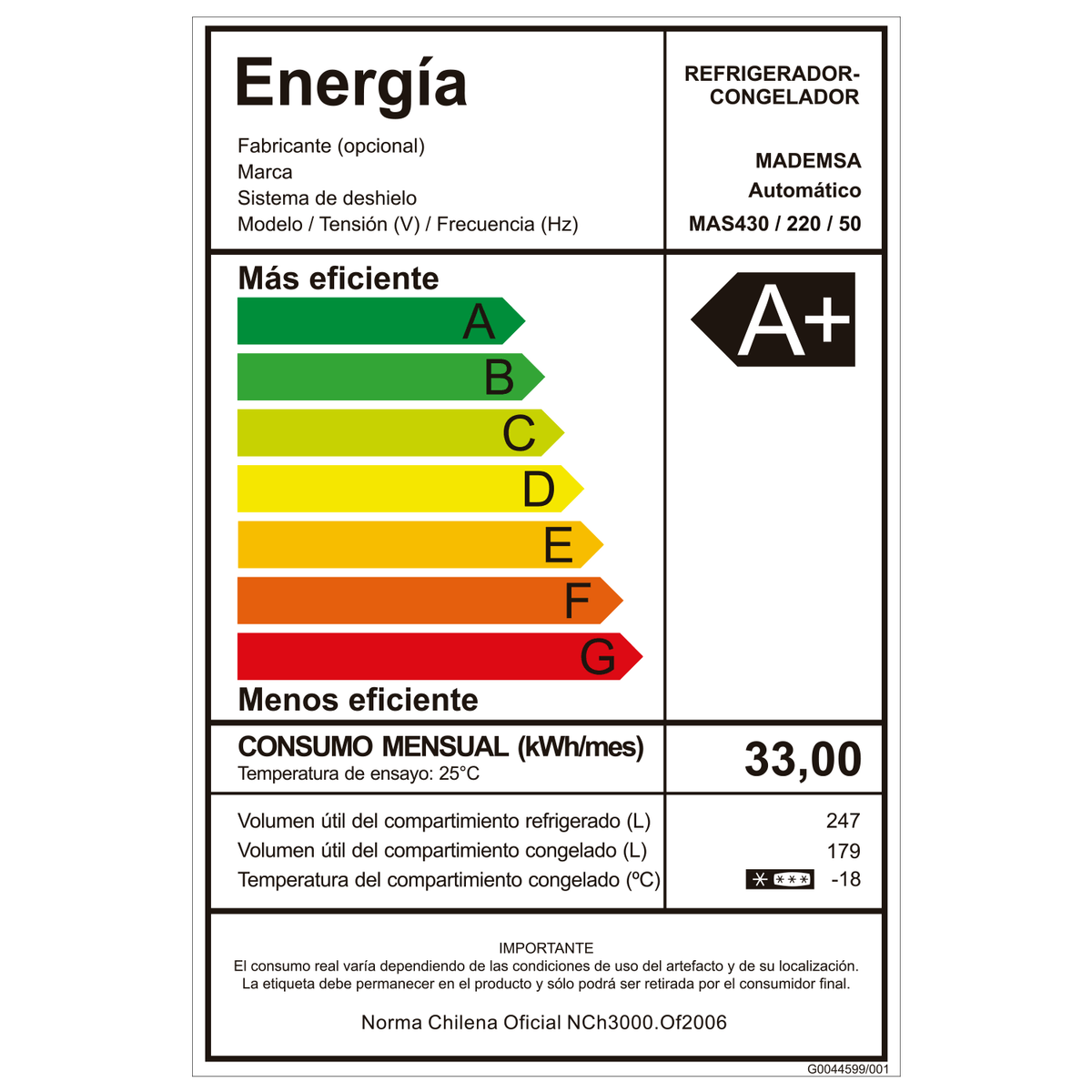 Refrigerador 426L No Frost Side by Side Inverter Panel Digital MAS430 Inox