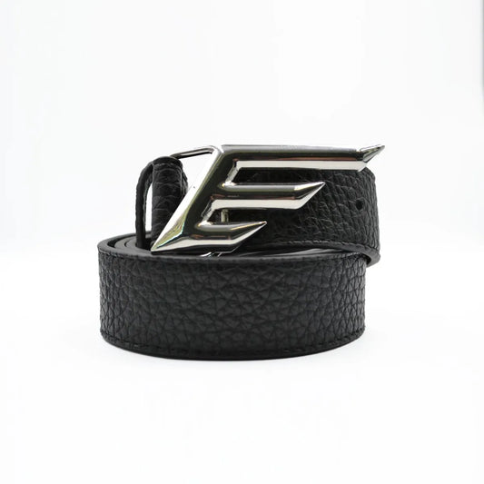 Cinturon Hombre Hebilla E wing 2,9cm Negro