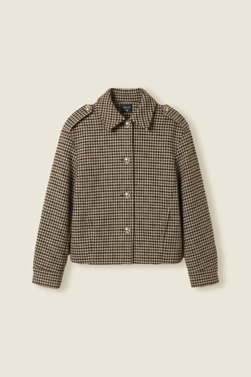 Chaqueta Mujer Bomber Fantasía Café