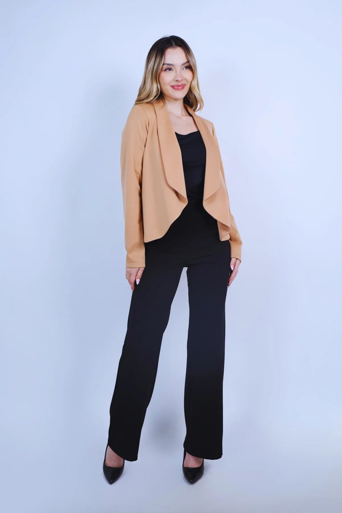 blazer-mujer-básico-camel