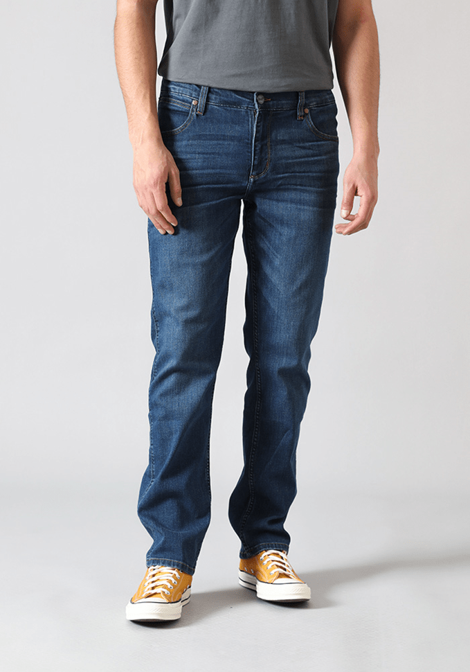 Jeans Hombre Greensboro Slim Straight Fit Medium Street