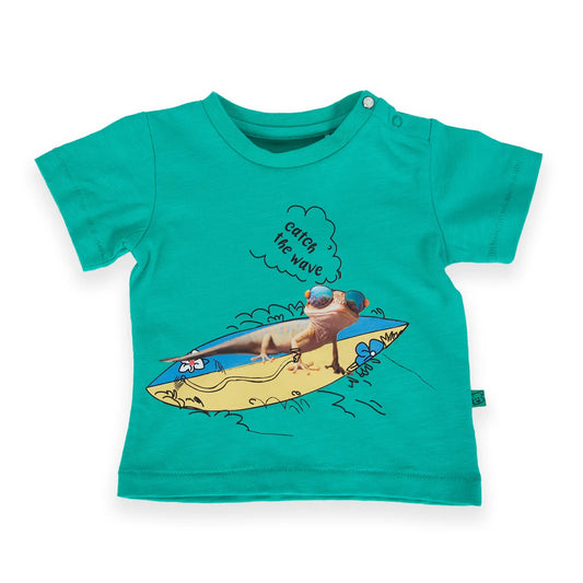 polera-niño-bebé-verde-lagartija-