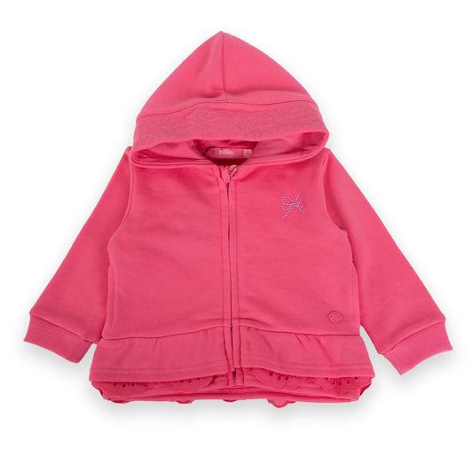 polerón-niña-bebé-c/gorro-fucsia