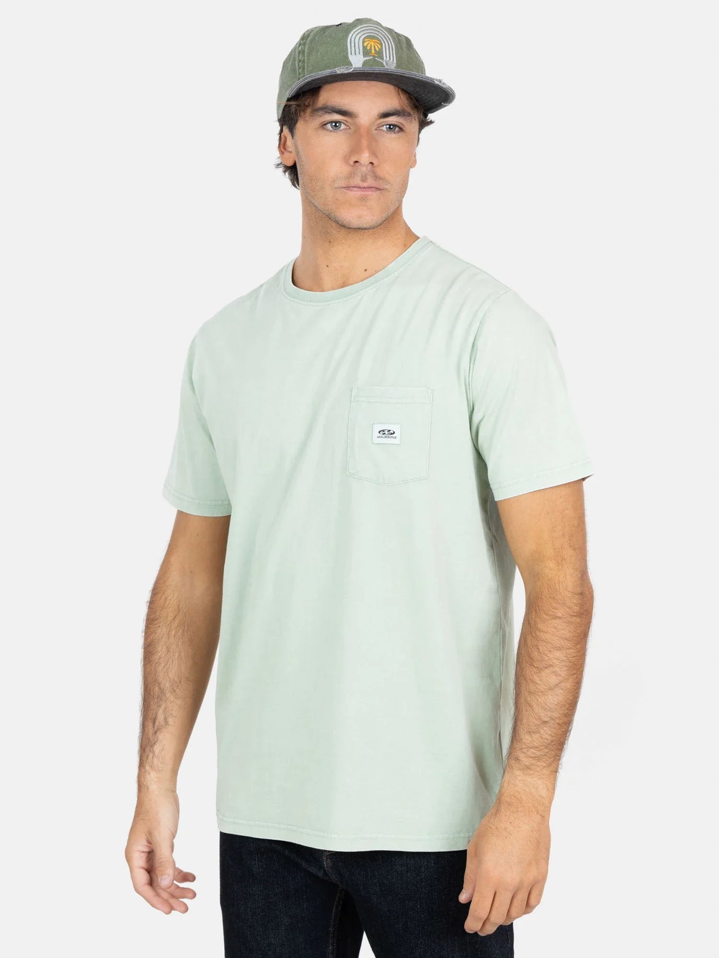 polera-hombre-m/c-pigment-garment-dye-verde