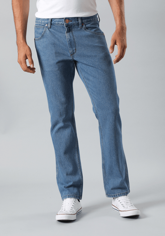 Jeans Hombre Greensboro Slim Straight Fit Stone Washed