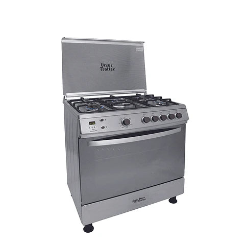 Cocina 5 Quemadores con Horno – Acero Inoxidable