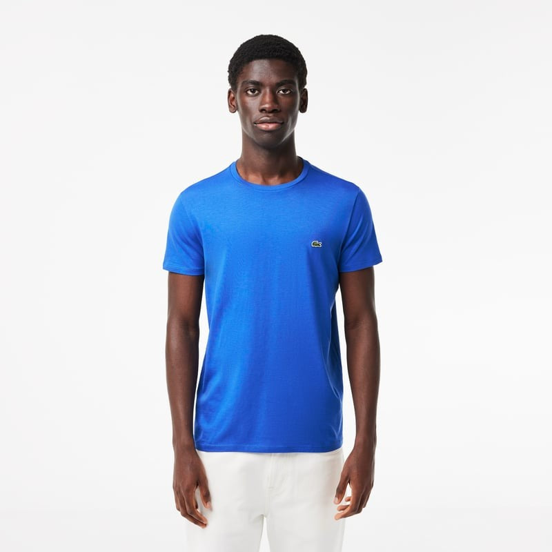 polera-hombre-algodón-cuello-redondo-azul-