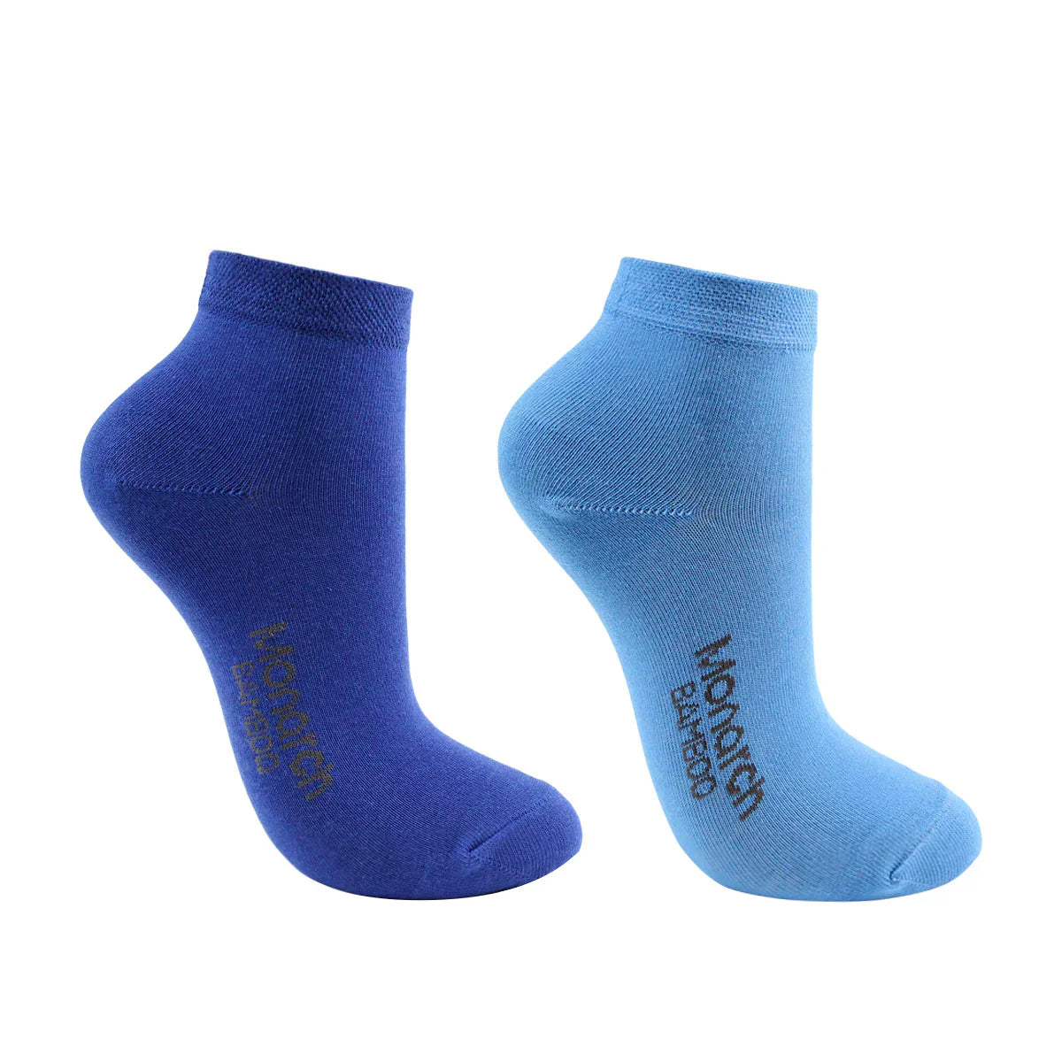 calcetin-mujer-2-pares-calcetín-bamboo-colores-azul
