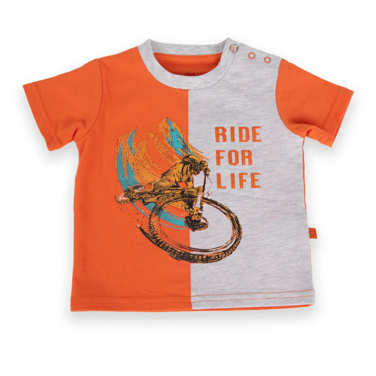 polera-niño-bebé-naranja-ride