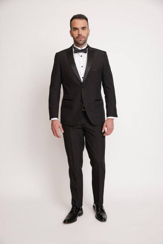 Traje de Hombre Ambo Cezzari SS22 Black