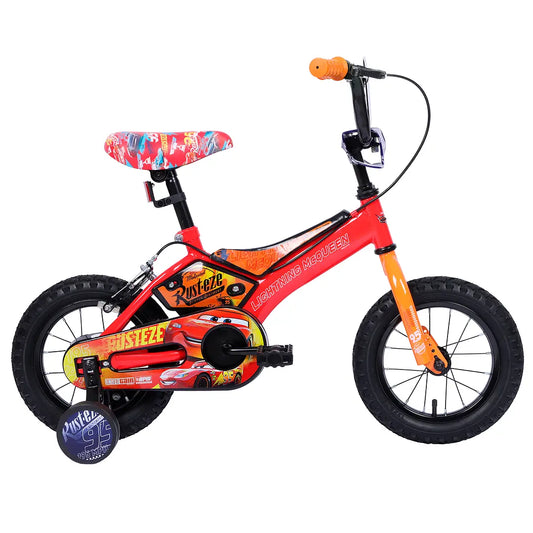 Bicicleta Niño Disney Cars Aro 12 Roja