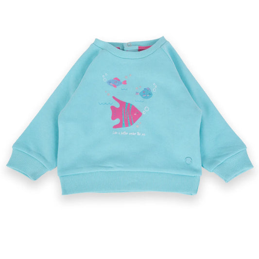 polerón-niña--bebé-agua-pez