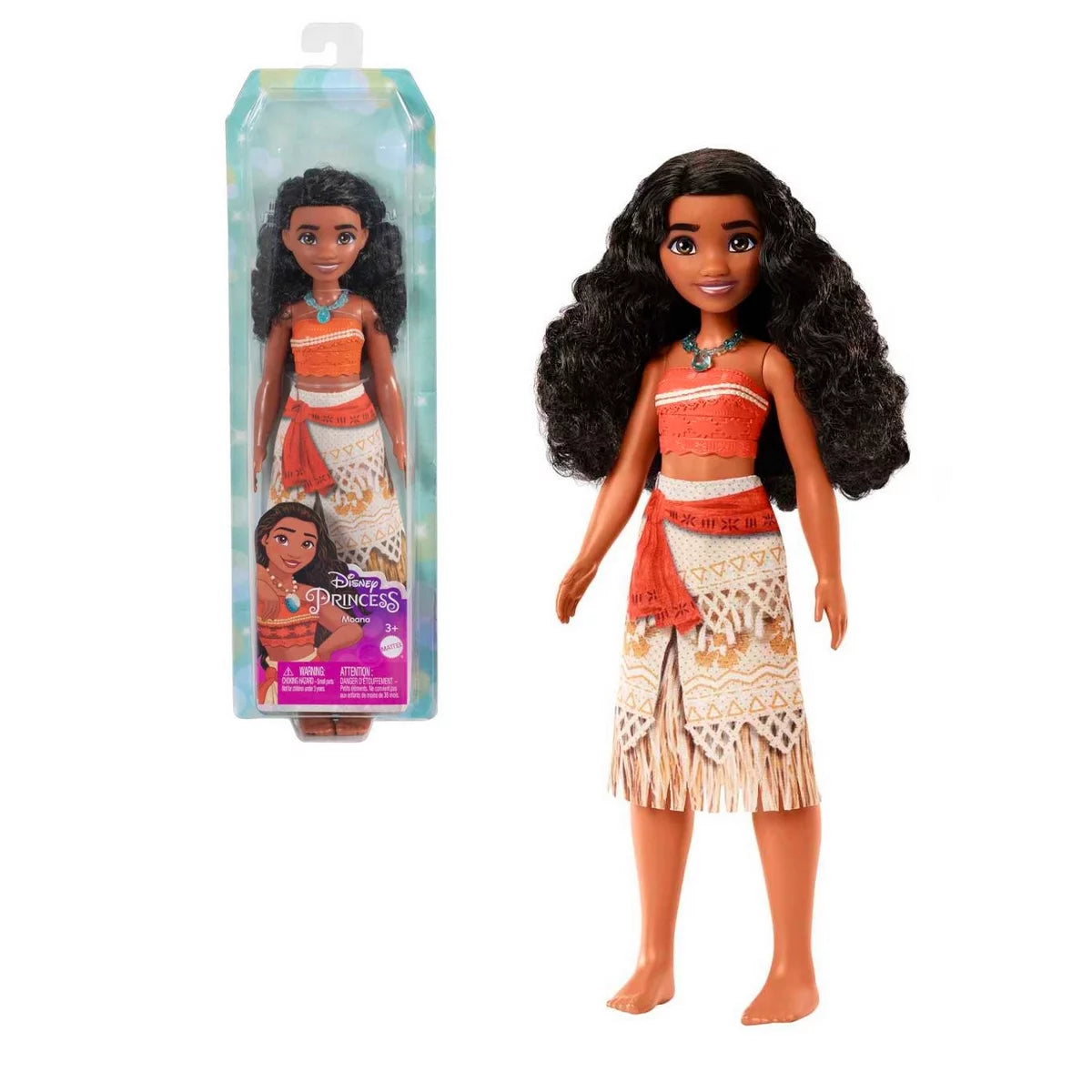 Disney Princesa Moana con Falda Estampada