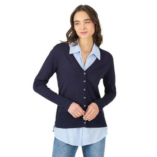 cardigan-mujer-cuello-v-azul-marino