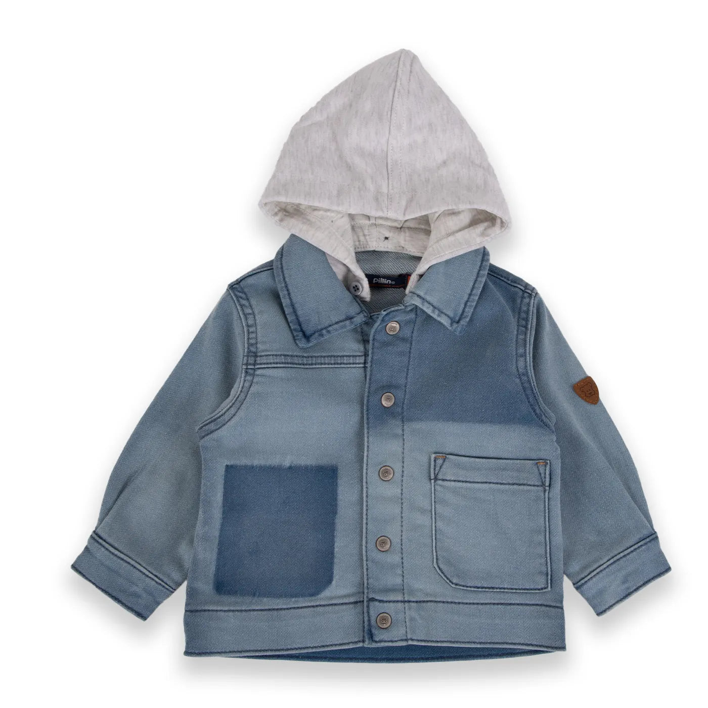 chaqueta-niño-bebé-denim-gorro