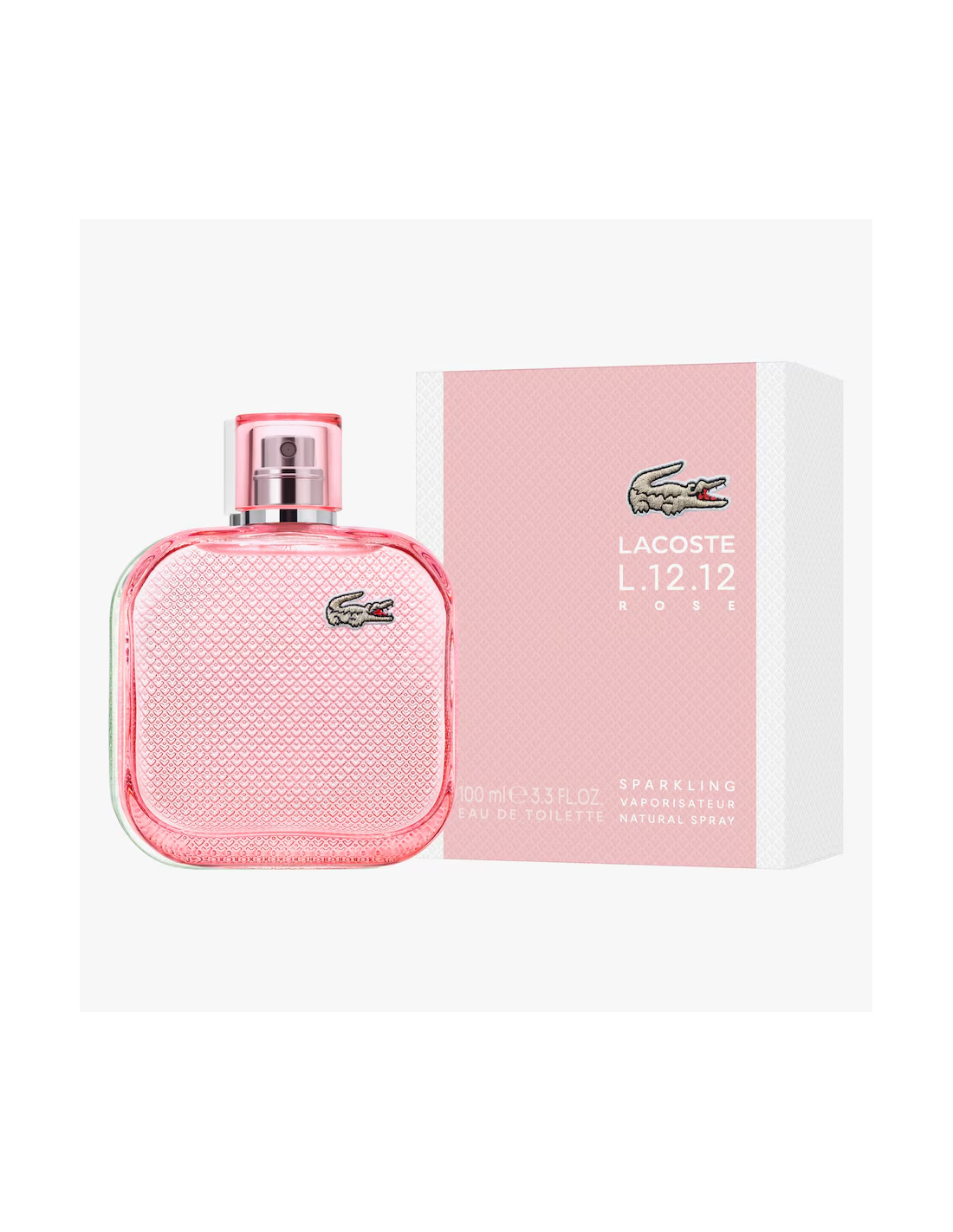 Perfume Mujer Lacoste L.12.12 Rose Sparkling Edt 100ml