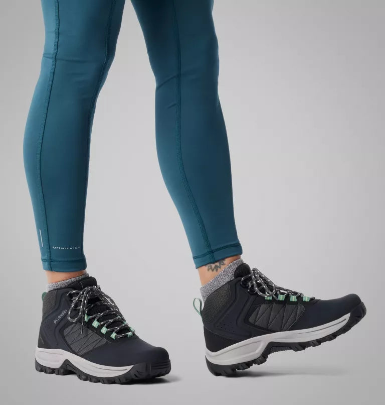 Zapatilla Mujer Impermeable de senderismo Transverse Negra