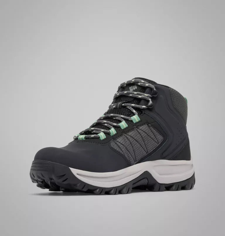 Zapatilla Mujer Impermeable de senderismo Transverse Negra