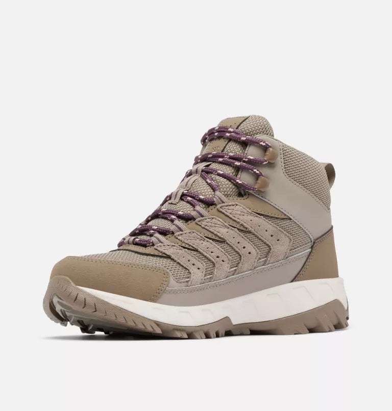 Zapatilla Mujer impermeable caña media Strata Trail Blush Rose
