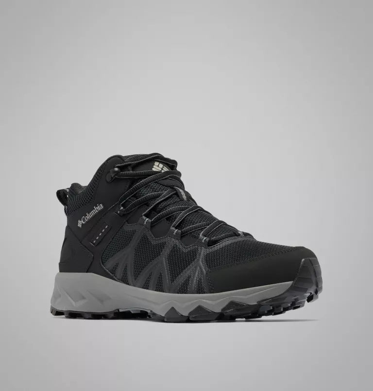 zapatilla-hombre-senderismo-media-caña-peakfreak-ii-outdry-black