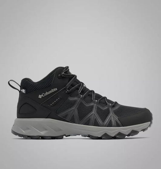 zapatilla-hombre-senderismo-media-caña-peakfreak-ii-outdry-black