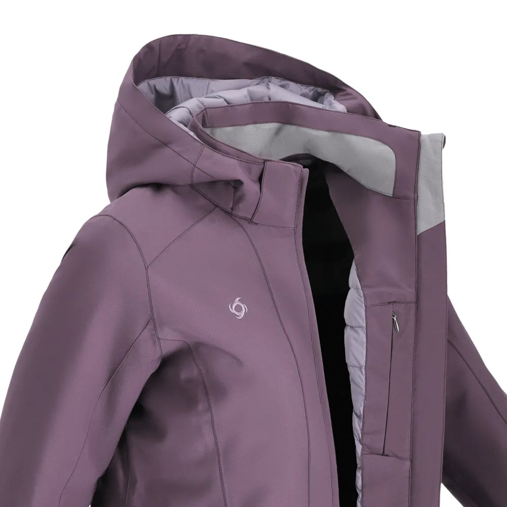 Parka Mujer Térmica Fenix Morado
