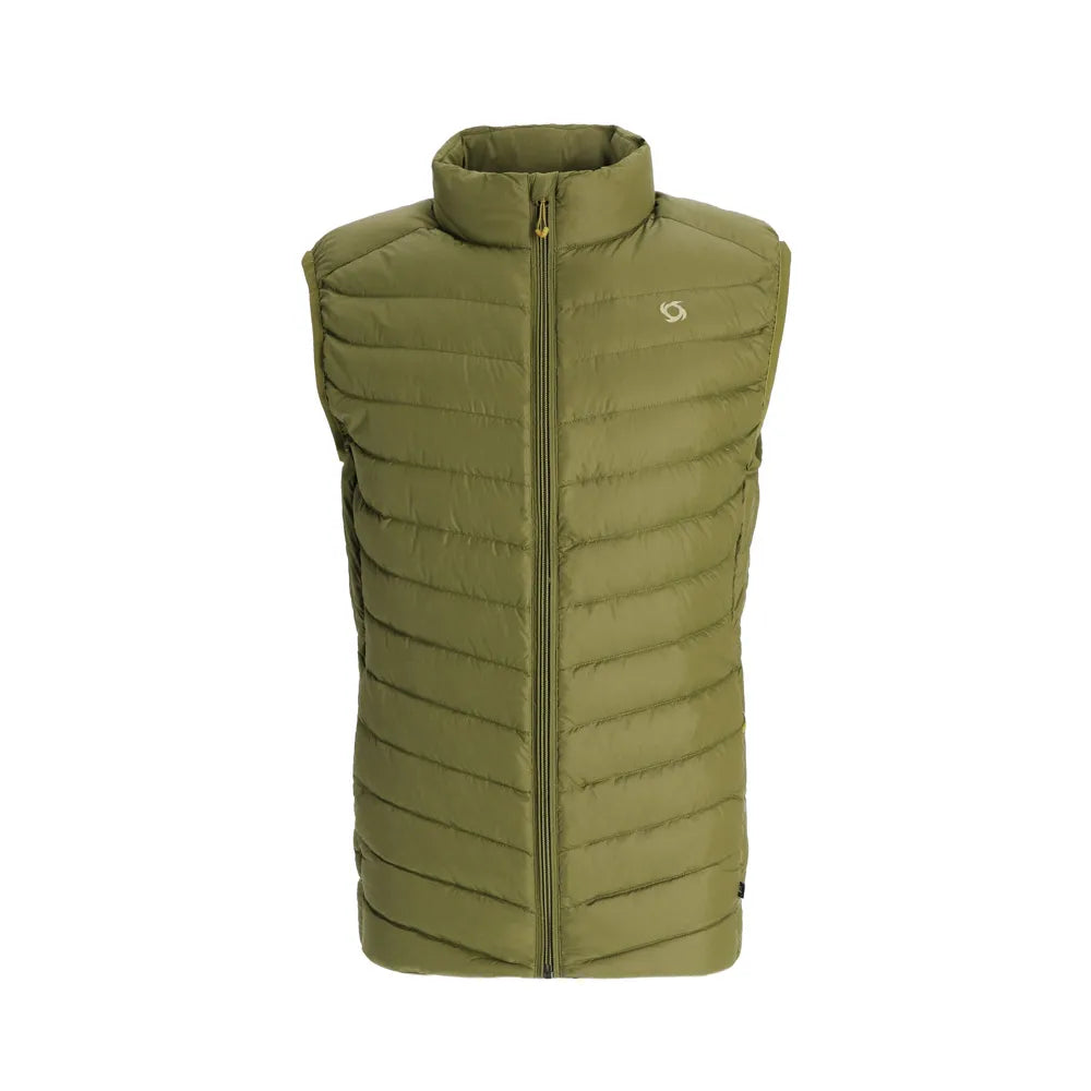 Parka Hombre Pluma Sin Manga Heron OIiva