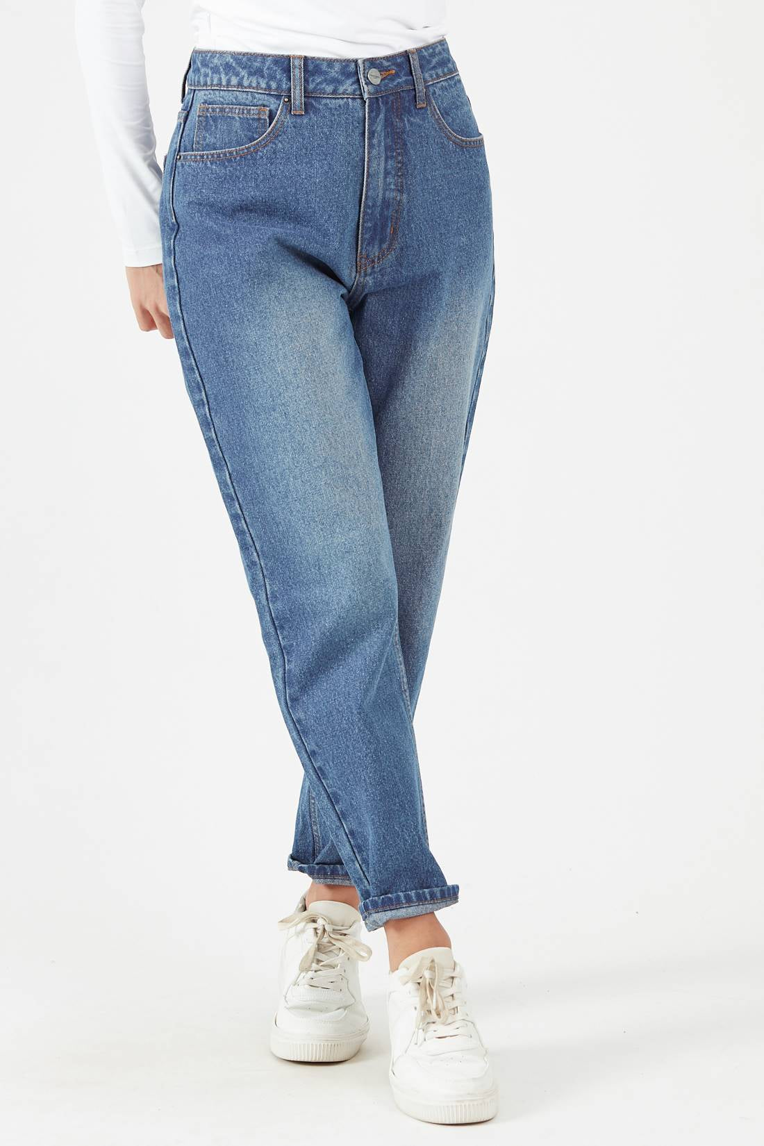 Jeans Mujer Mom Denim