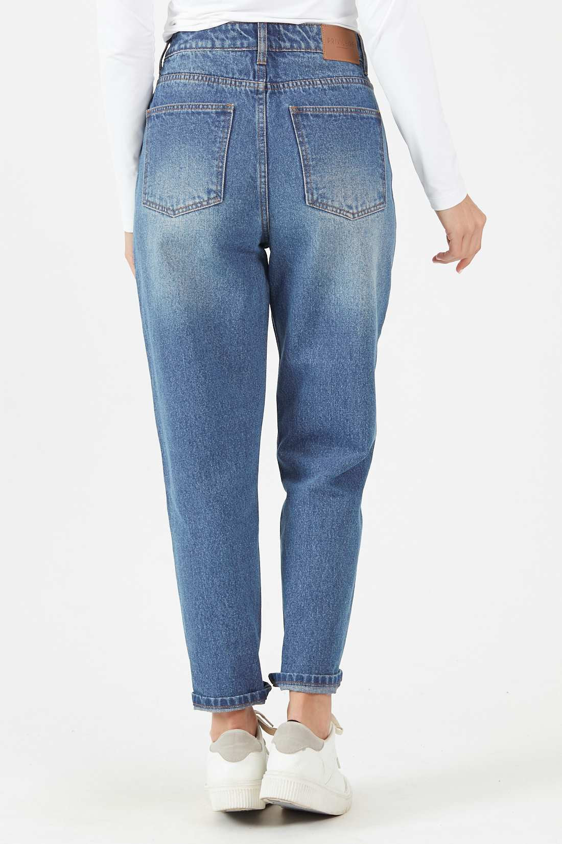 Jeans Mujer Mom Denim