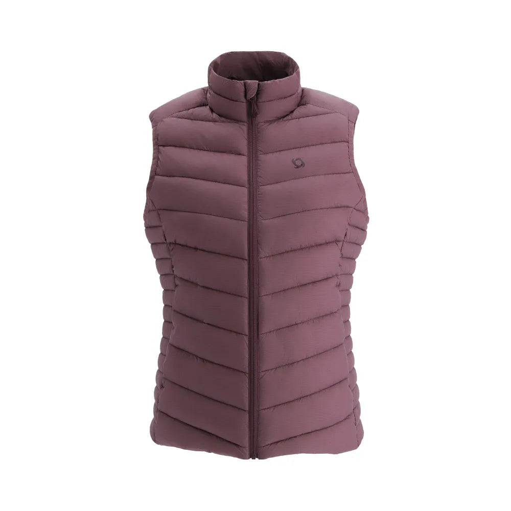 Parka Mujer Térmica Sin Mangas Aki Cerise