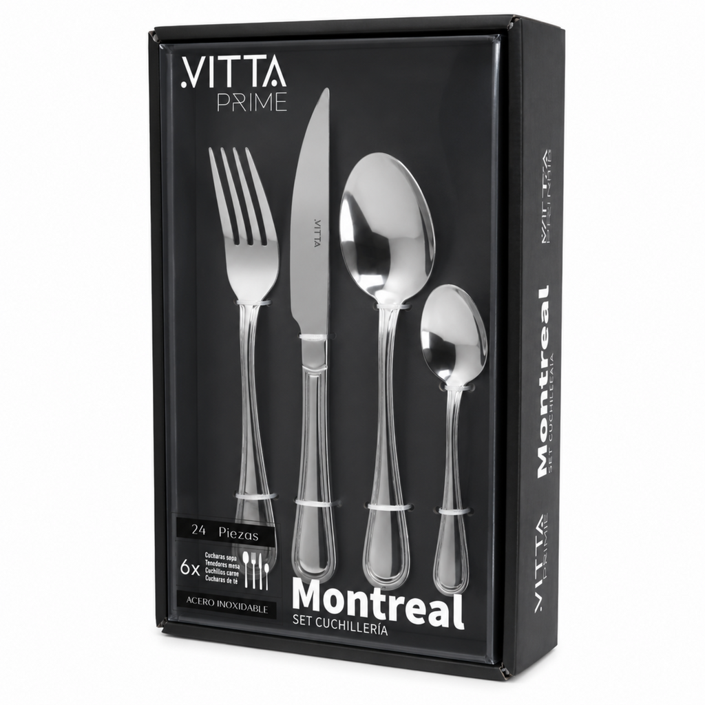Set de Cuchillería Vitta Montreal 24 Piezas - Vitta