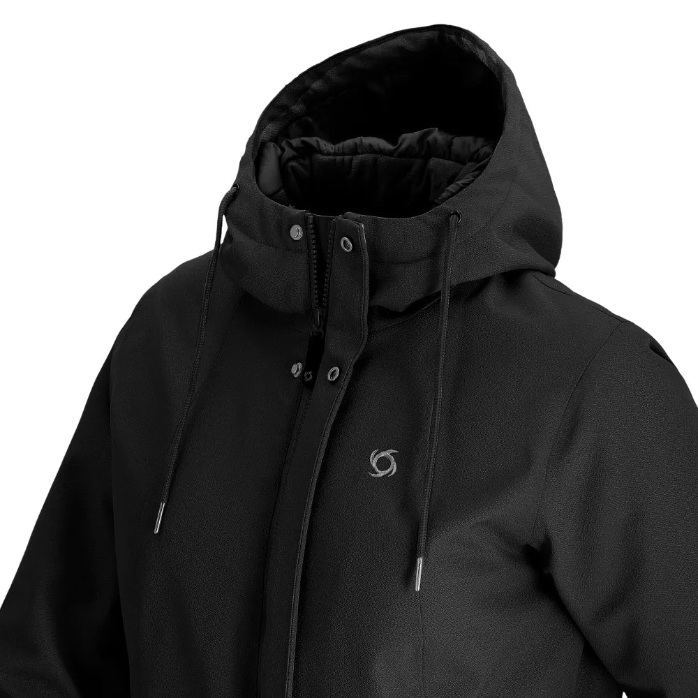 Parka Mujer Abrigo Eryx Negro