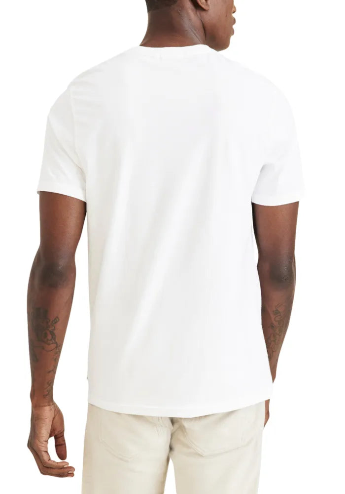 Polera Hombre Crewneck Slim Fit Blanca