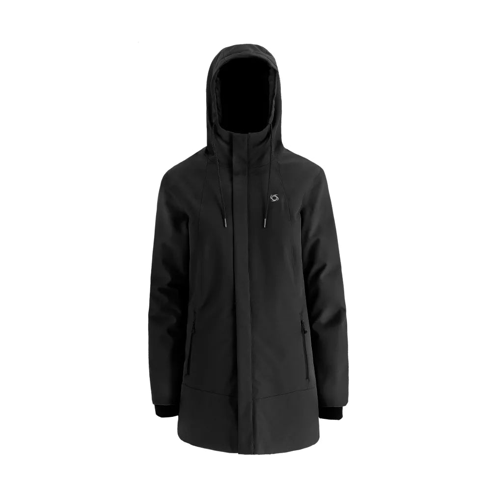 Parka Mujer Abrigo Eryx Negro