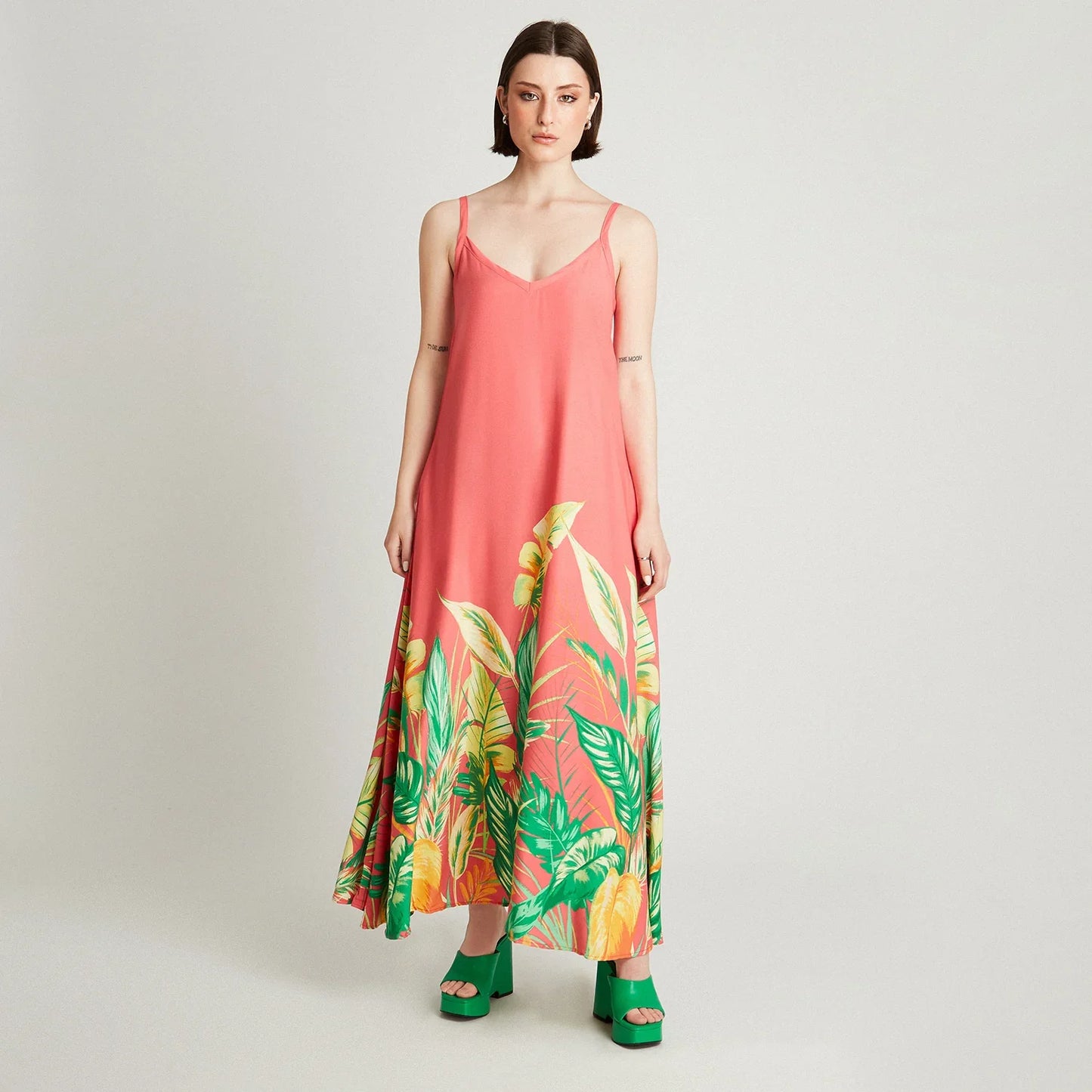 vestido-mujer-maxi-coral-tirantes