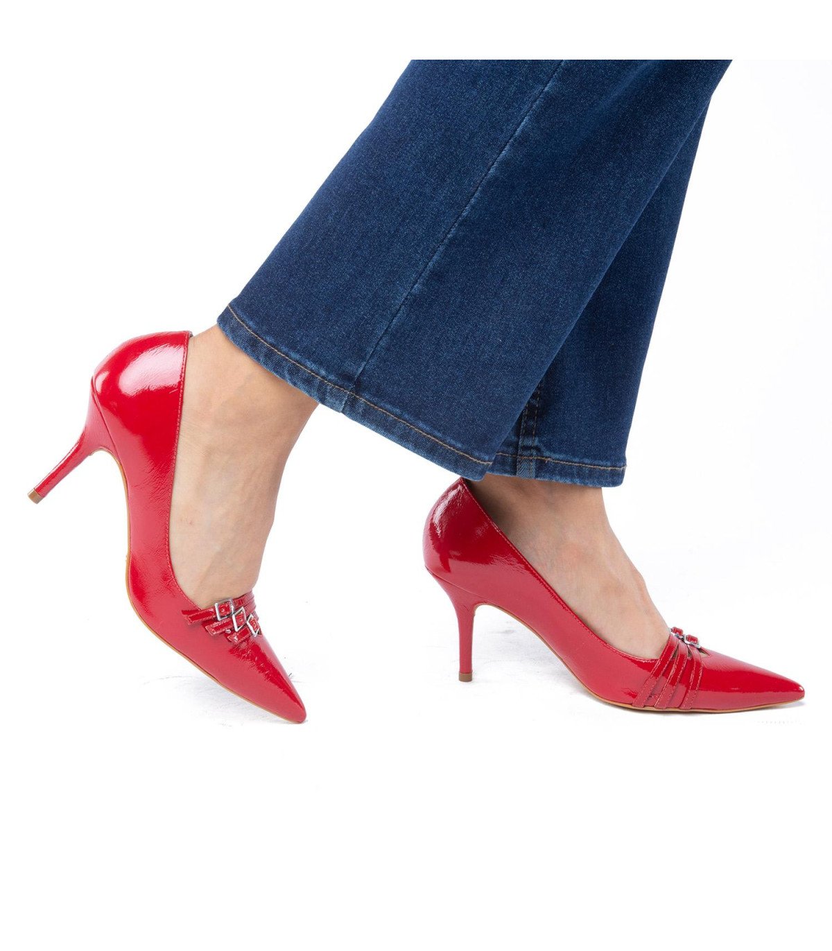 Zapato Mujer Irune Rojo