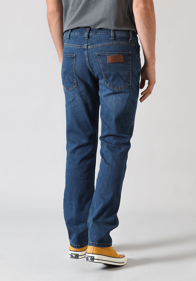 Jeans Hombre Greensboro Slim Straight Fit Medium Street