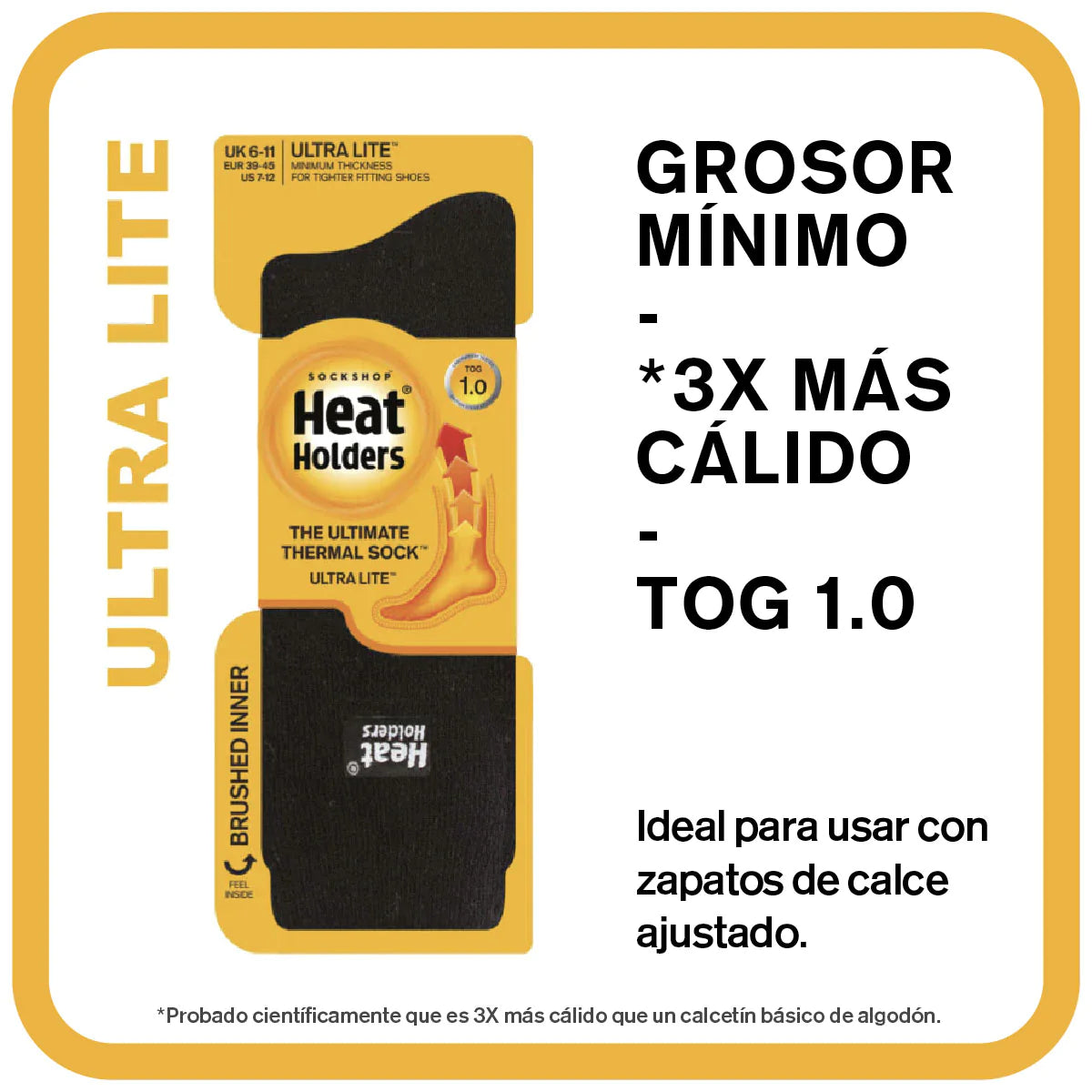 Calcetín Hombre Ultra Lite Sky Azul
