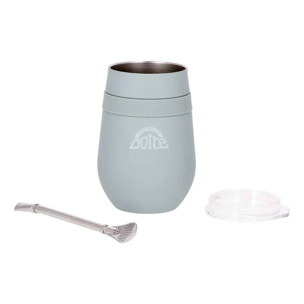 Mug Hierba Mate Cucao 360 ml Celeste Claro