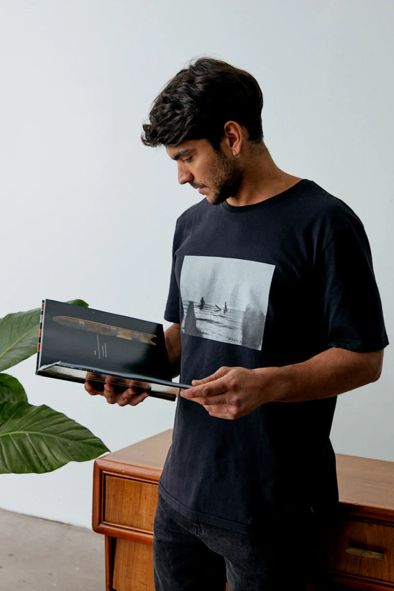 Polera Hombre Surfers Negro