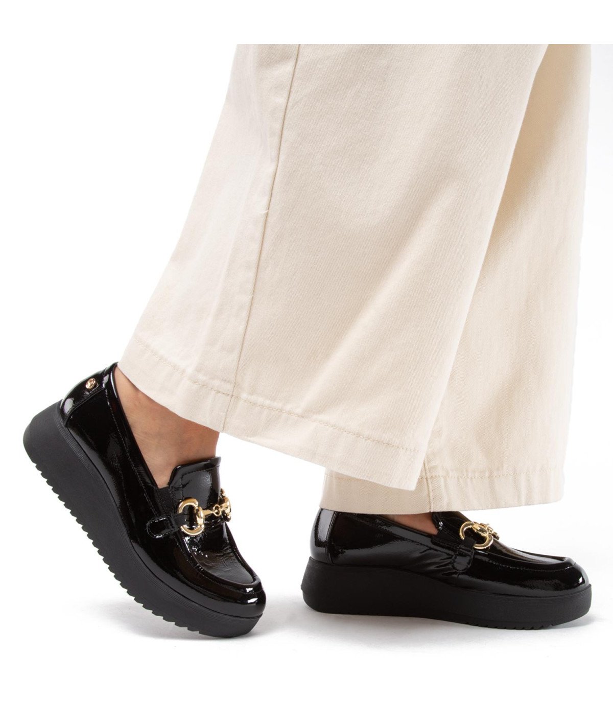 Mocasin Mujer Lydia Negro