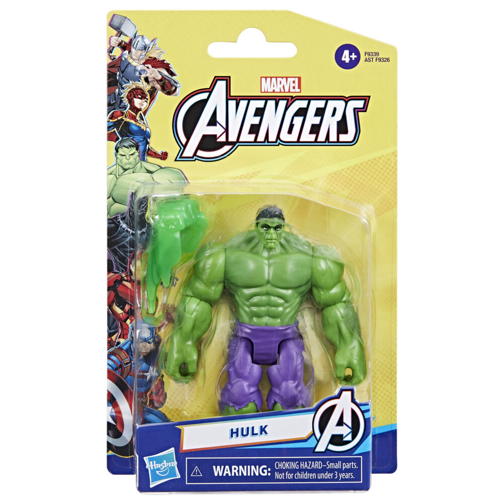 Figura de acción Marvel Avengers Epic Hero Deluxe de Hulk