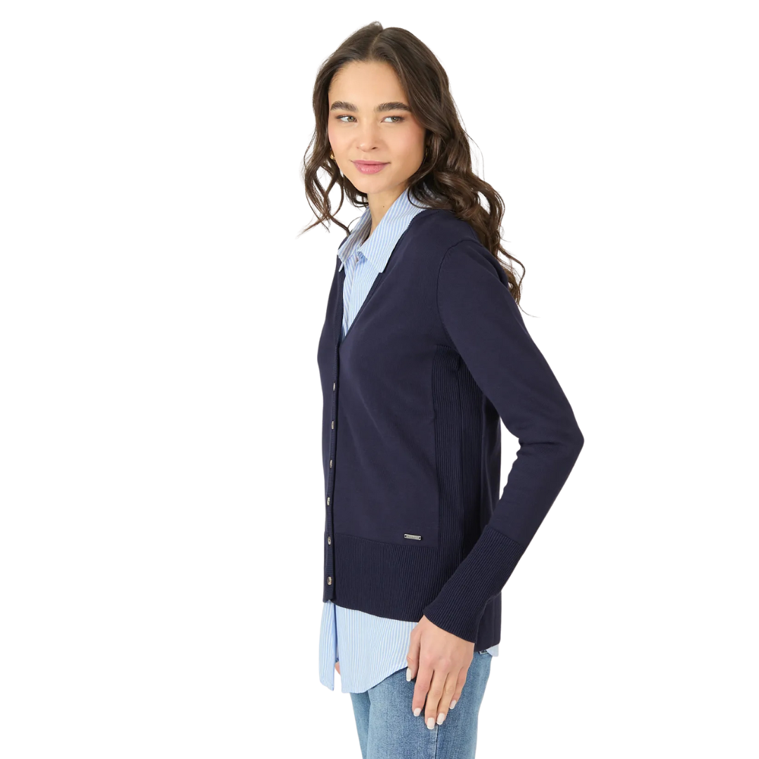 cardigan-mujer-cuello-v-azul-marino