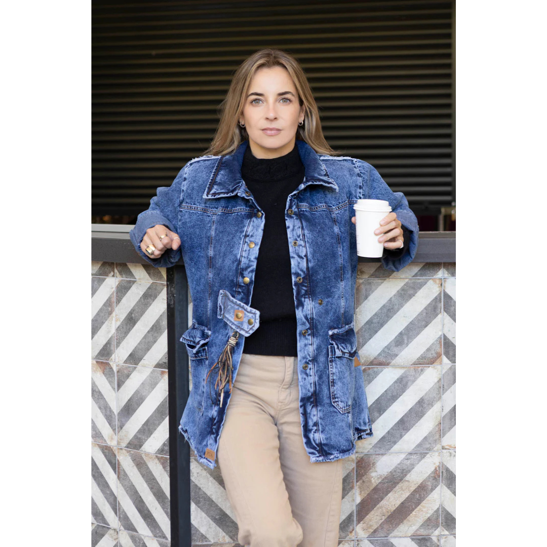 Chaqueta Mujer Ronda Azul