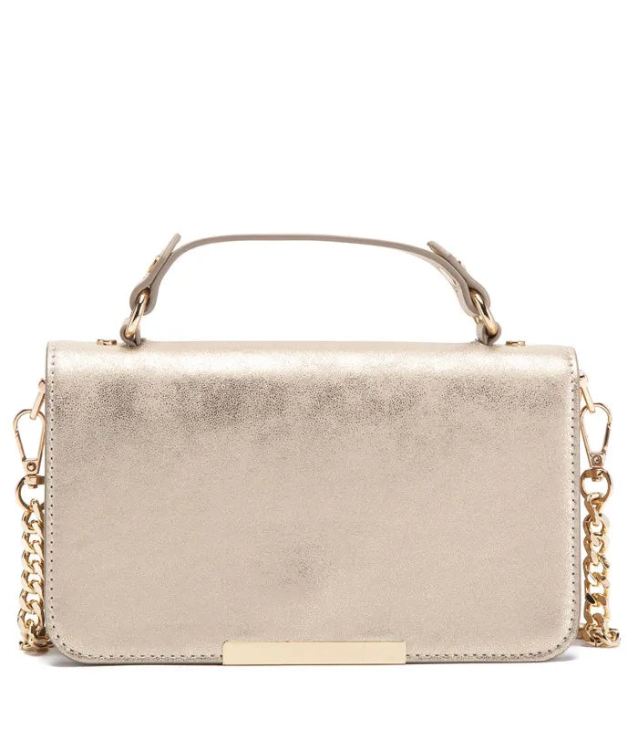 Cartera Mujer Clutch Dorado
