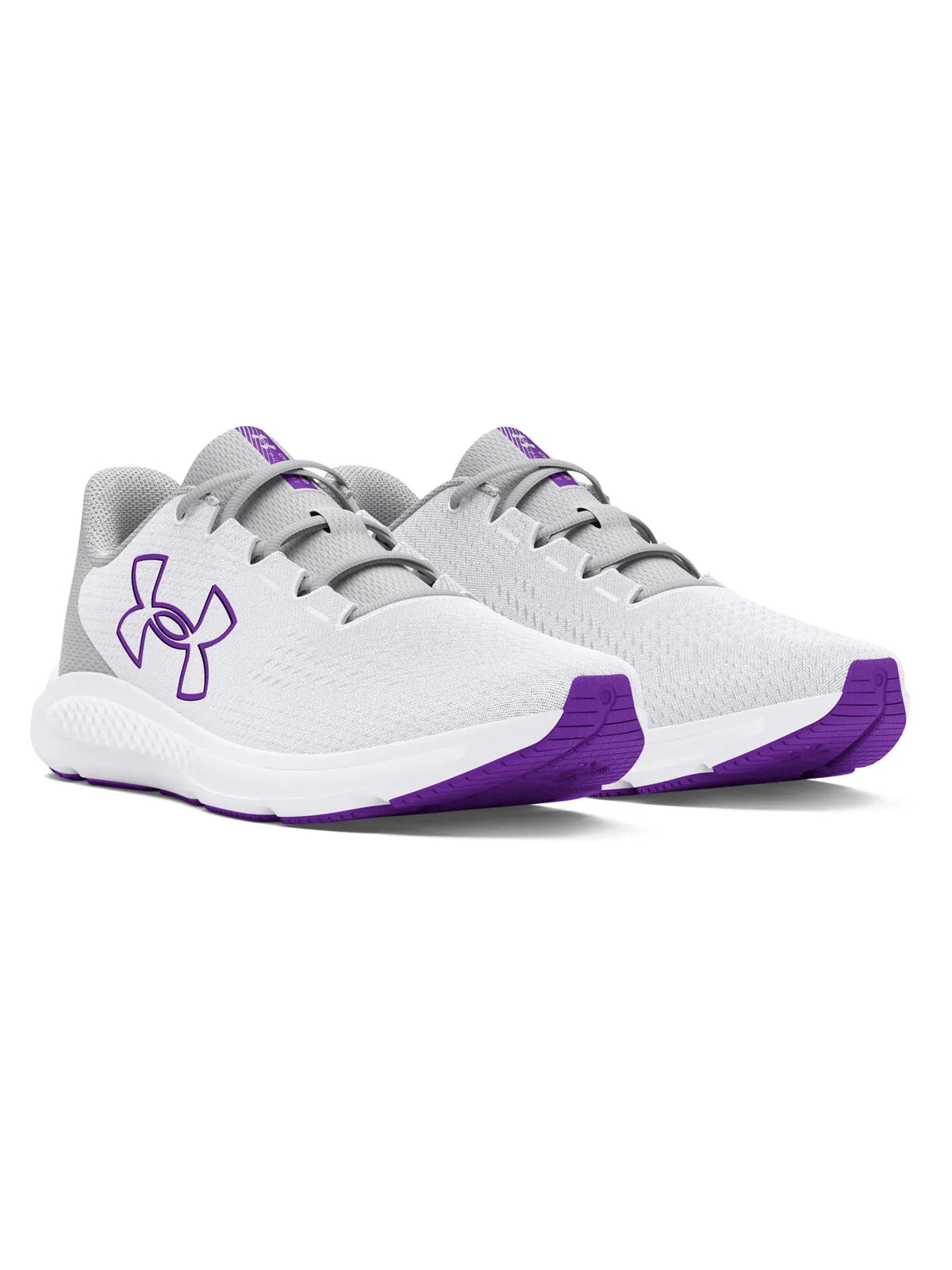 Zapatillas Mujer Running UA Charged Pursuit 3 Blancas