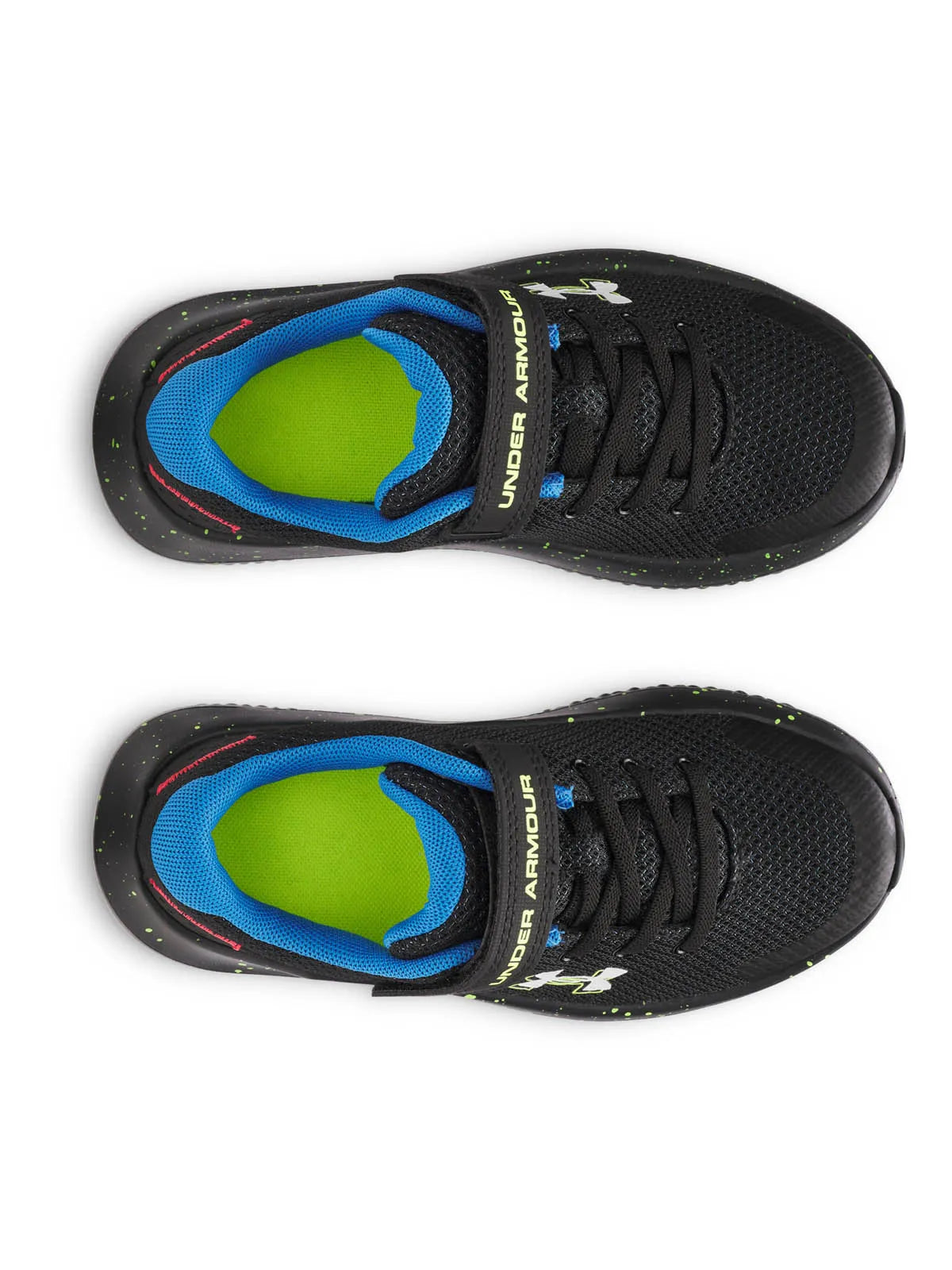 Zapatilla Niño Running Surge 4 AC Negro Amarillo